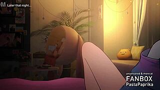 Hot anime sex video with a great creampie ending