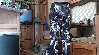 I can’t believe I’m alone with my twink friend in this camper!