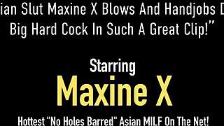 mistress chanta rose pleases maxine x with vibrator and feet