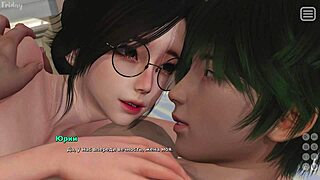 Beautiful anime where the bully is the lover in 3D cartoon