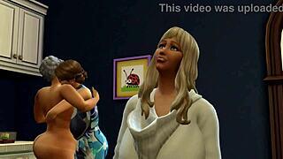 Sims 4 Ugly Fuckers 3 - Wild Shemale 4some Action