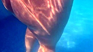 Underwater PAWG Shaking Big Ass in 4K