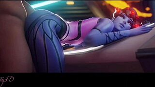 Overwatch heroes get anal creampie in hentai compilation.