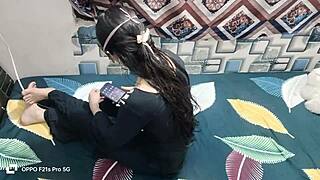 Hot Indian couple’s passionate night of lovemaking