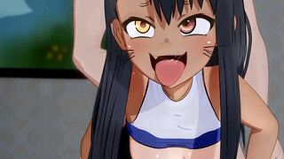 nekotoro’s plaything in mantis-x animation teases with petite ass and huge cock.