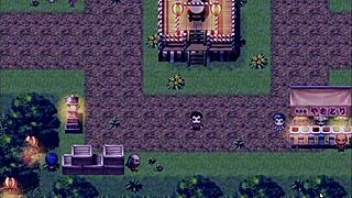 Tanned Natsuki banged by old man publicly