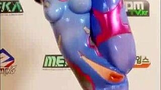 Overwatch heroes get anal creampie in hentai compilation.