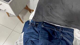 Married woman cheats and gives blow job on the phone to her husband