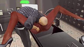 Granpa and Young Girl in Wild CARTOON FUCKING