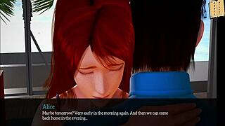 my new family gets wild with big tits and ass in hentai threesome