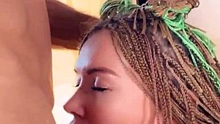 Wow, this petite babe got leashed and ass-fucked till she’s full! Insane! 😱