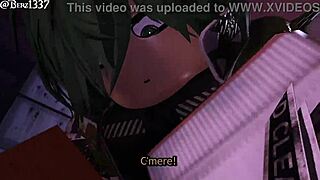 Femboy domination with ass fucking and cumming scenes