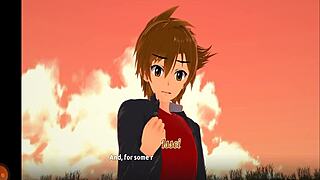 High school dxd parody with intense blowjob scenes