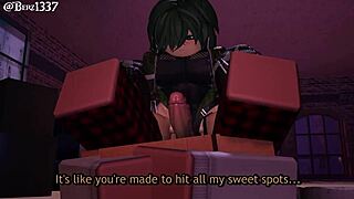 Femboy domination with ass fucking and cumming scenes