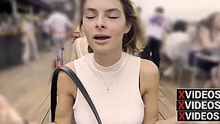 Hey, picked up this girl in Bucharest, took her to dinner, and got wild outdoors!