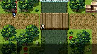 TANNED GIRL NATSUKI MASTURBATES OVER HER PLUMP BODY IN HENTAI GAME EP 5!