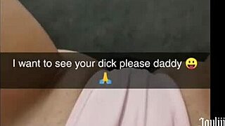 Sexting my best friend’s dad on Snapchat drives me wild until I finish