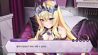 Whoa, the arrogant kaiju princess DinYu is so hot in hentai!