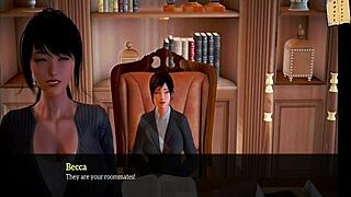 Redhead Milf's Big Tits And Ass In Hentai Family