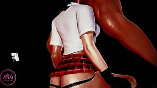 Helena Sucks Big Monster Cock In 3D Hentai Blowjob Animation