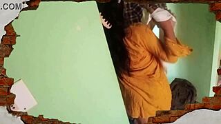Big natural tits Indian village cowgirl ride
