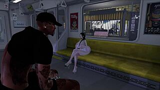 busty slut got railed by a huge bbc on the train