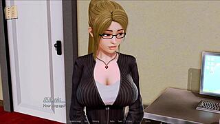 Visual novel and PC gameplay experience with a harem-themed hotel