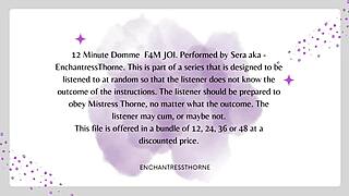 Domme says, follow my joi instructions