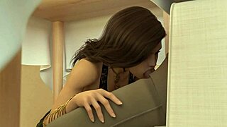 Cartoon porn with hot car scenes and big nipples