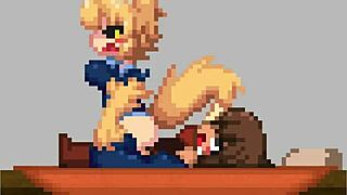 Hentai forest with femdom and big cock action