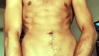 Hey, wanna watch this hot soloboy stroke his monster cock?