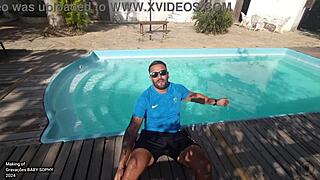 Baby sophy in red family making of, delicious and complete for you! 😍