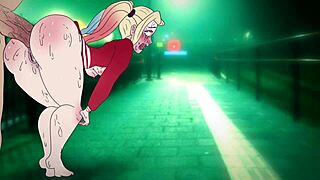 Harley Quinn Fucks Clown Joker in 2D Anime Hentai