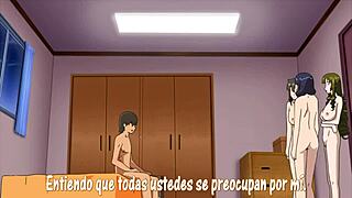 feeling the passion in this hentai anime trio scene.