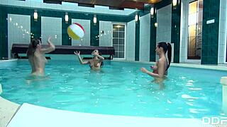 Blowjob Orgy with Kari, Mea Melone, and Victoria Daniels