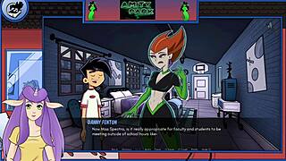 danny phantom redux: amity park part 40, intriguing talk with spectra.
