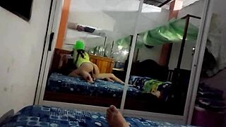 Beautiful big tits and a huge ass get fucked hard and facialized in this homemade video