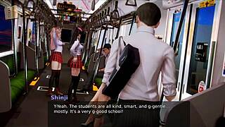 Walkthrough of the anime-based visual novel and hentai game Academy 196