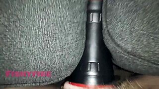 Skinny Guy Moans Loudly During Solo Masturbation and Fleshlight Fucking