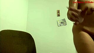 Stunning Colombian Tiktoker with huge boobs pleasures herself in solo play