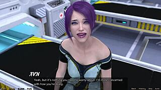 Petite superstar meets for wild sex in stranded space game