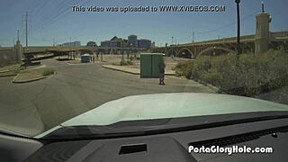 i’m blown away by this black girl sucking so many white dicks at the gloryhole!