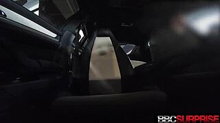 Busty redhead Opal's ass stuffed by big black cock