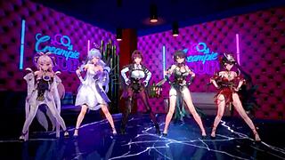 Honkai Star Rail Characters Engage in Hentai Actions