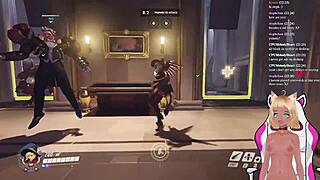 Vtuber Lewdneko Plays Overwatch And Gets Spanked Part 2