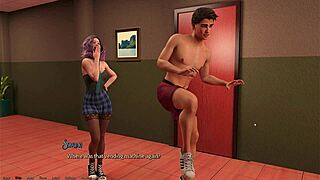 Fresh women PC game series playthrough featuring sexy anime hentai cartoon