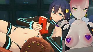 Playing Sfw Game With Porn Mods Featuring Gumi