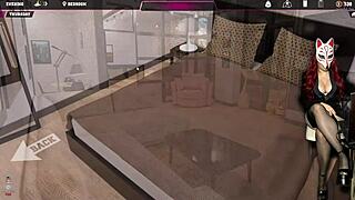 Wow, look at this naked girl in a cafe from Steps of Debauchery 50!