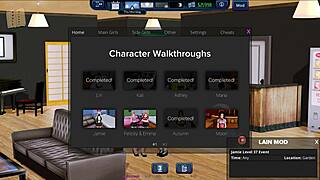 Harem hotel game with big tits cute 3D cartoon boobs and sexy anime