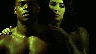 Anna De Ville and Aaron Rock in steamy interracial action by SinfulRaw! 😍